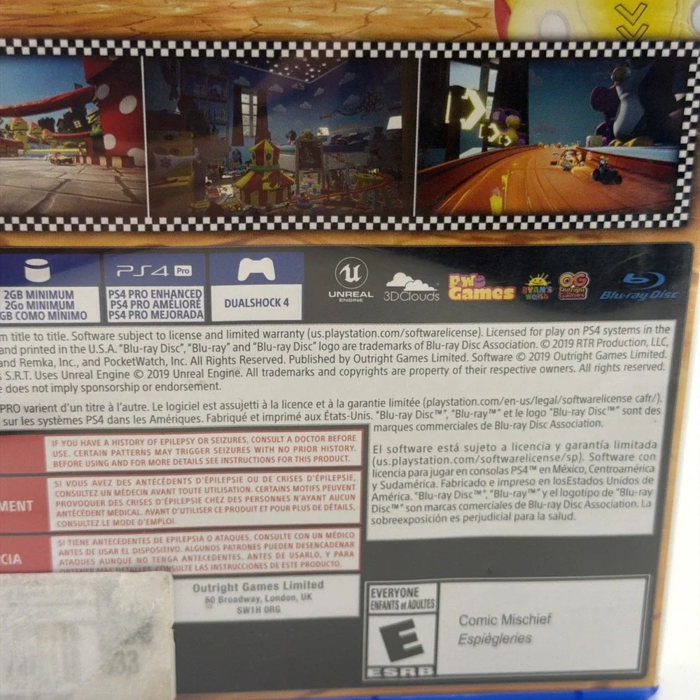 Race with Ryan (Sony PlayStation 4 PS4) Tested